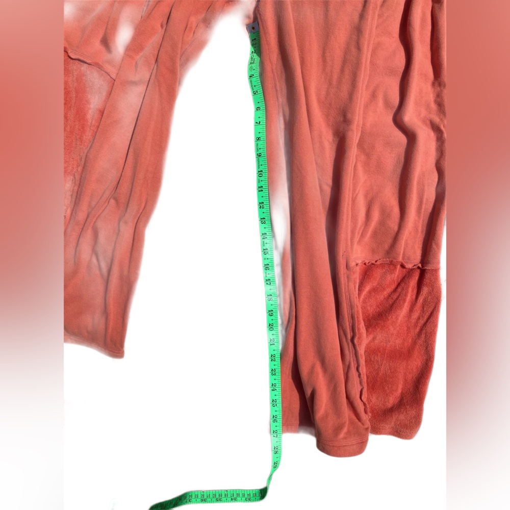 FP Movement Orange Rava Wide Leg Patchwork Terry Pants Medium - Picture 8 of 12